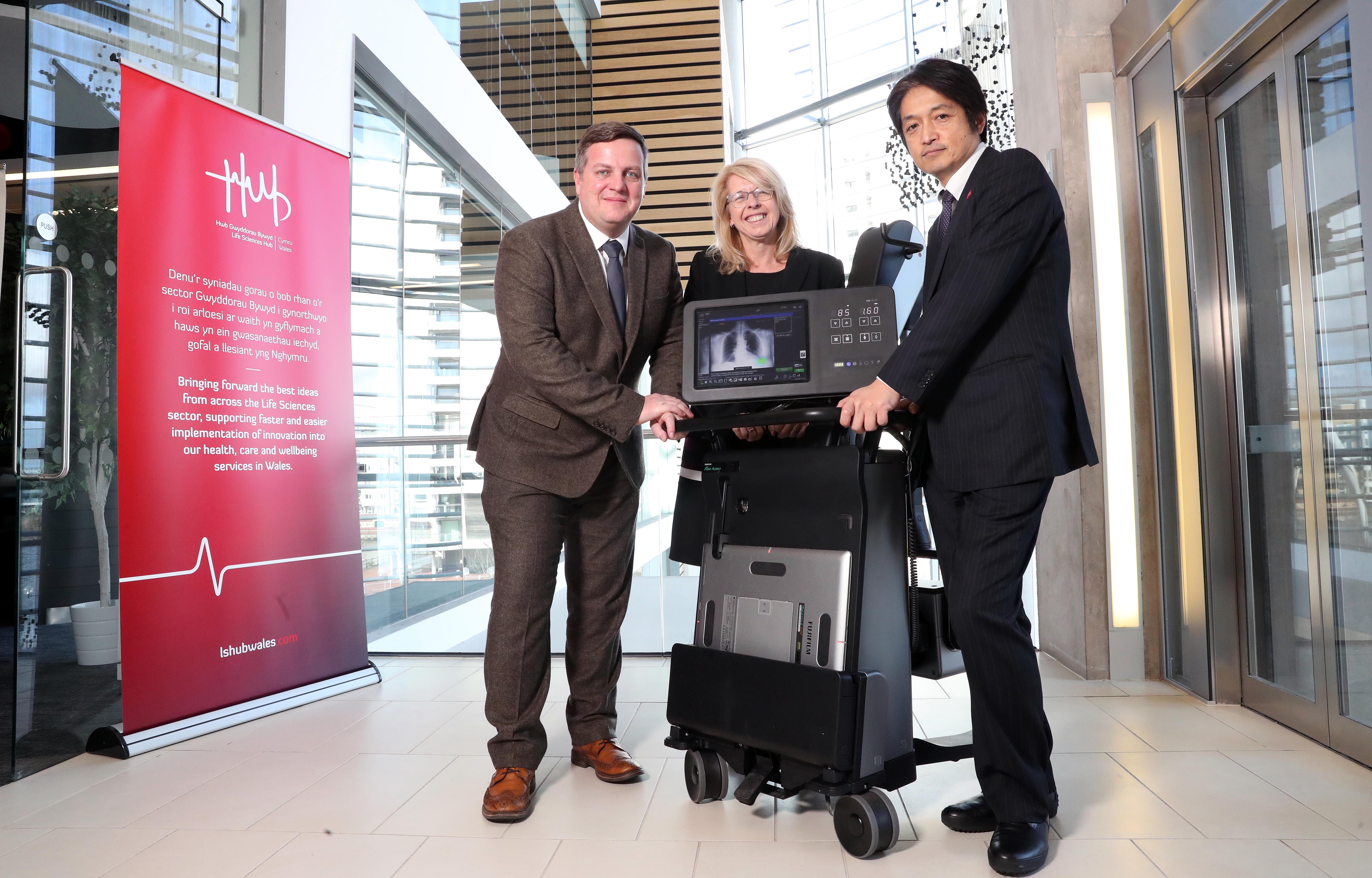 Fujifilm offers Wales preview of new global tech Life Sciences